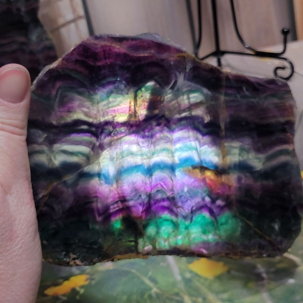 FluoriteβSlabβ - Picture 8 of 13